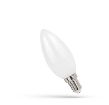 LED E14 świeca 5,5W COG 230V 800lm NW mat. 155052