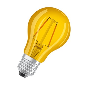 LED E27 2W DécorYellow LED STAR CLASSIC A OSRAM