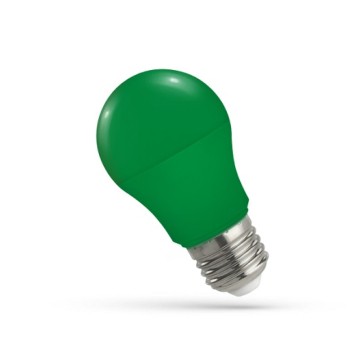 LED E27 5W GREEN GLS 230V SPECTRUM 528796