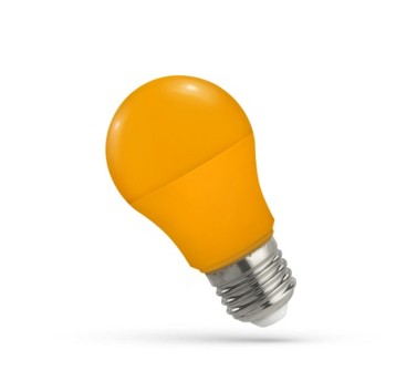 LED E27 5W ORANGE GLS 230V SPECTRUM 528888