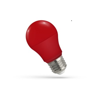 LED E27 5W RED GLS 230V czerwona SPECTRUM 528765