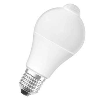 LED E27 8,8W WW z cz.ruchu PIR MSFR OSRAM
