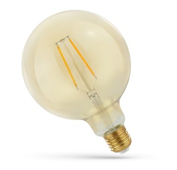 LED E27 GLOB 2W G125 COG RETRO 210lm WW SPECTR