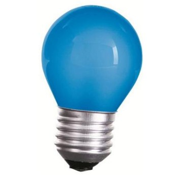 LED E27 kulka 1W 230V niebieska SPECTRUM 11797
