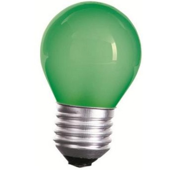 LED E27 kulka 1W 230V zielona SPECTRUM 704696