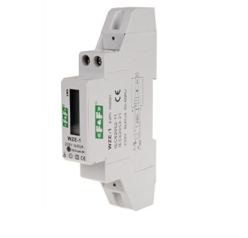 Licznik 1F na szynę 5/45A 1mod WZE-1 F&F