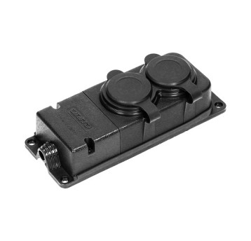 Listwa gumowa 2x230V 16A IP44 ORNO OR-AE-13165
