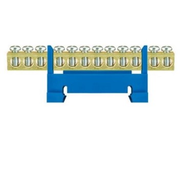 Listwa zaciskowa nieizol. 12x nieb. LZ12/N PAWBOL