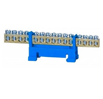 Listwa zaciskowa nieizol. 15x nieb. F2.0118 F-ELEK