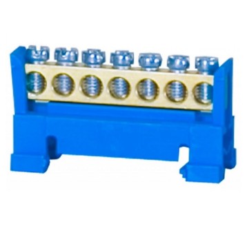 Listwa zaciskowa nieizol. 7x nieb. F2.0114 F-ELEK