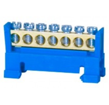 Listwa zaciskowa nieizol. 7x nieb. LZ7/N PAWBOL