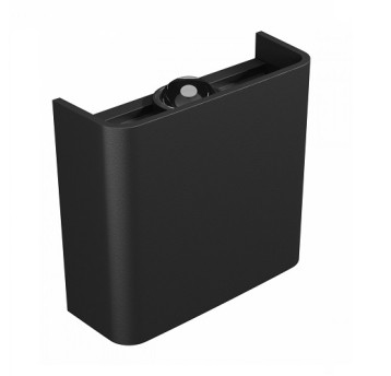 LUNARIX 1 IP54 czarny kinkiet 2W CCT SPECTR 140287