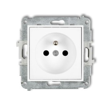 MINI biały mat 25MGP-1zp Gniazdo poj. zu KARLIK