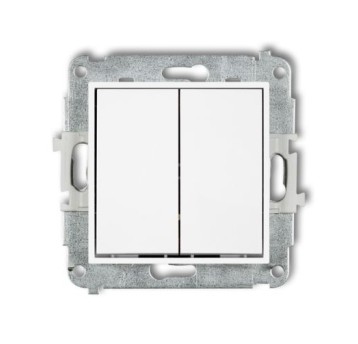 MINI biały mat 25MWP-2 Łącznik świecznikowy KARLIK