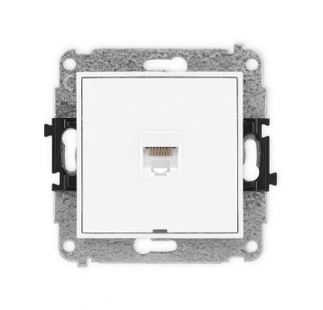 MINI biały MGKBO-1 Gniazdo komp. 1xRJ45 kat.5e KAR