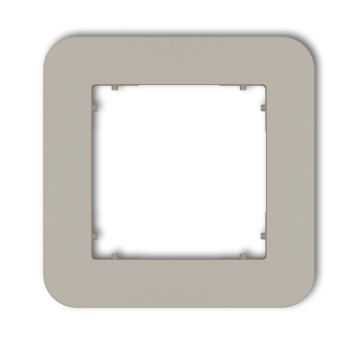 MINI taupe 60MRTZ-1 Ramka zaokrąglona 1-krotna KAR