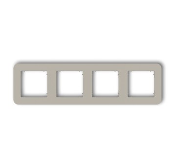 MINI taupe 60MRTZ-4 Ramka zaokrąglona 4-krotna KAR