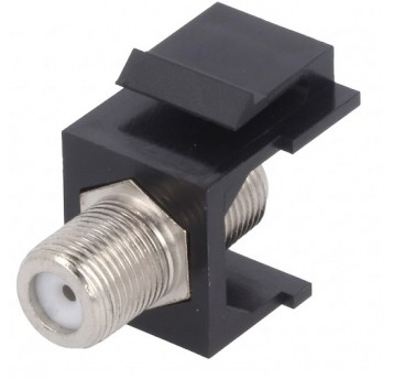 Moduł keystone gniazdo F czarny NK0018B LOGILINK