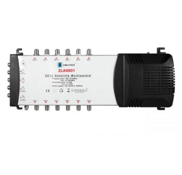 Multiswitch 5/12 z reg. wzmoc. Cabletech ZLA0801