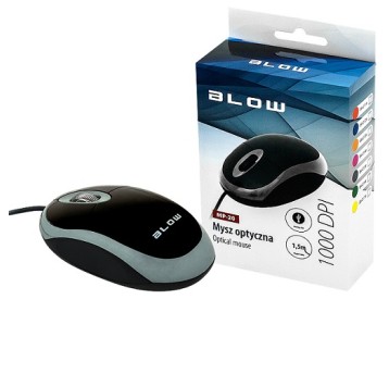Mysz optyczna MP-20 szara USB BLOW 84-015