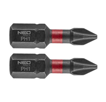 NEO Bity udarowe PH1 x 25 mm, 2 szt. 56-500