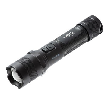 NEO Latarka akumulatorowa USB 1000lm LED 99-035