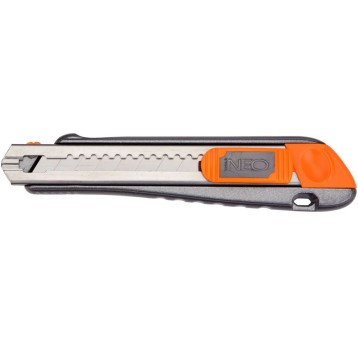NEO Nóż z ostrzem łamanym 18mm, metalowy 63-011