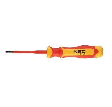 NEO Wkrętak płaski 0.4 x 2.5 x 75 mm, 1000V 04-130