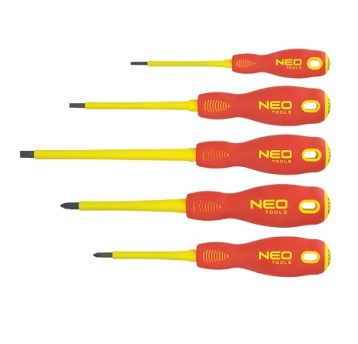 NEO Zestaw wkrętaków 1000V (5szt) 04-220