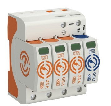 Ogranicznik przepięć 3P+N B+C V50-3+NPE280 OBO