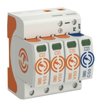 Ogranicznik przepięć 3P+N B+C V50-3+NPE280 OBO