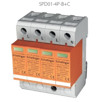 Ogranicznik przepięć 4P B+C 5kA SCHELIN 916648