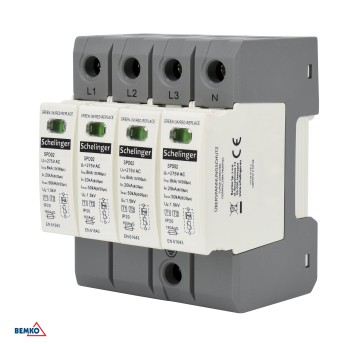 Ogranicznik przepięć 4P B+C 8kA SCHELIN 958143