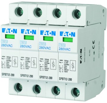 Ogranicznik przepięć 4P B+C SPBT12-280/4 EATON