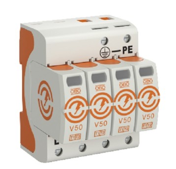 Ogranicznik przepięć 4P B+C V50-4-280 OBO 5093513