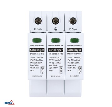 Ogranicznik przepięć DC 3P 1200V B+C SCHEL 950598