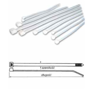 Opaska biała 300x4,8 GT-300STC TRYTYT 700378