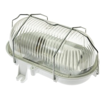 Opr. E27 IP44 OWAL100 siatka metal D.3152P PAWBOL