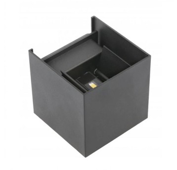 Opr. LED MISSOURI-K kwad. czar 7W 540lm 4000K IP54