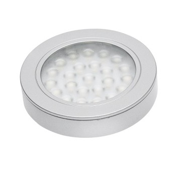 Opr. mebl. LED VASCO alum. 12VDC 1,7W ciepła GTV