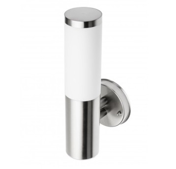 Opr. ogr. MILAN-A E27 IP54 kinkiet prosty inox GTV