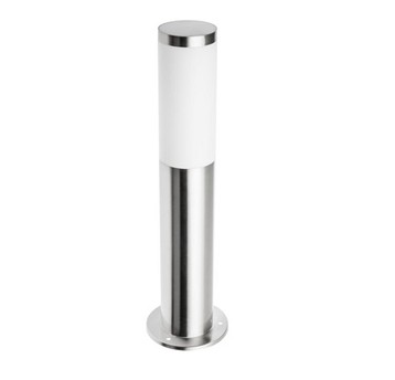 Opr. ogr. MILAN-P 45 E27 IP54 słupek inox GTV