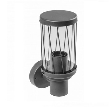 Opr. ogrod. KERTA-A E27 IP44 kin. gór. grafit GTV