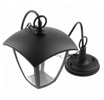 Opr. ogrod. MARINA-H E27 IP54 wisząca czarna GTV