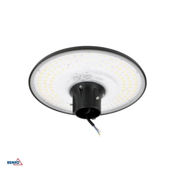 Opr.parkowa LED 30-70W CCT czarna+cz.zmie.GARDENIA