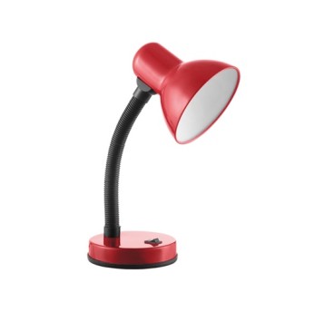 Oprawa biurkowa E27 czerw. 40W FUPI DL-4/R VIRONE