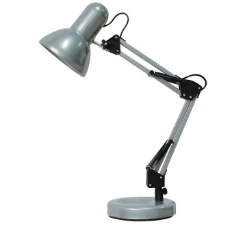 Oprawa biurkowa E27 Samson srebrna 4213 RABALUX