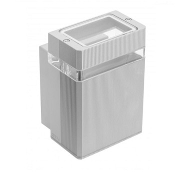 Oprawa ścienna NESSA 1xGU10 szara IP54 GTV 122230