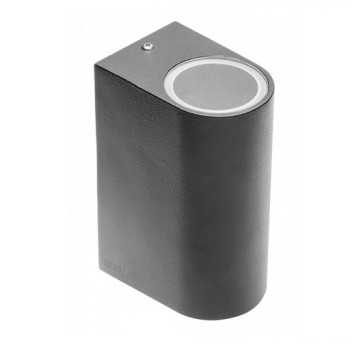 Oprawa TIAGO IP54 czarna 2xGU10 GTV 162151