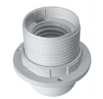 Oprawka E27 biała termopl. z koł. PAWBOL D.3006B